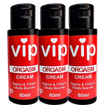 Vıp 3 Adet Vajinaclitoris Özel Zevkkremi 60 ml