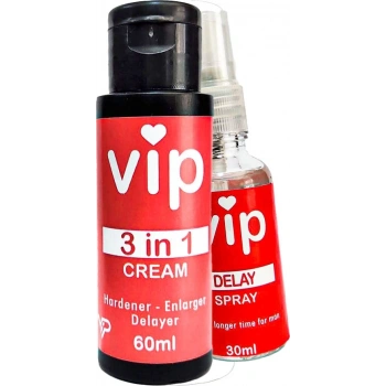 Vıp 3x Etkişekillenme Kremi + 30 ml Delaysprey