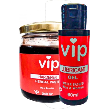 VİP Lubrikant Jel +  Erkeklere Özel Macun