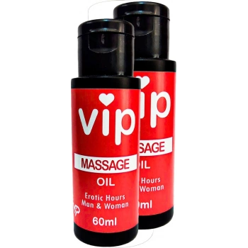 VİP Masaj Yağı 60 ml x 2 Adet