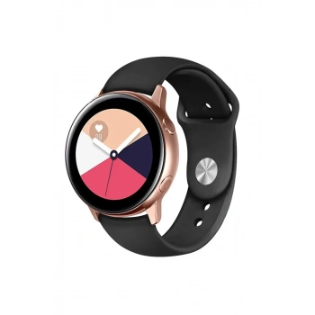 Watch 20mm Uyumlu Klasik Kordon - Siyah