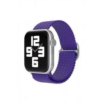 Watch 22mm Uyumlu Star Kordon - Mor