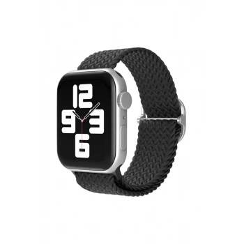 Watch 22mm Uyumlu Star Kordon - Siyah