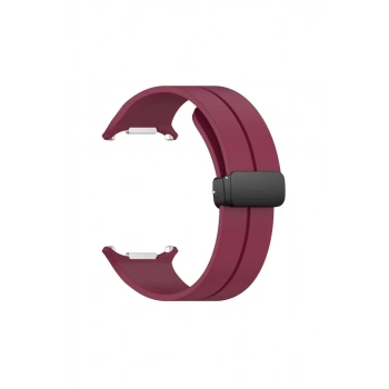 Watch 7 Ultra KR418 Tender Silikon Kordon - Bordo