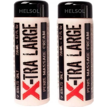 X-Tra Large  Masaj Bakım Krem 200 ml x 2 Adet