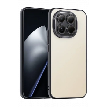 Xiaomi Mi 15 Uyumlu Lensli Silikon - Siyah