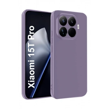 Xiaomi Mi 15T Pro Uyumlu First Silikon - Lila