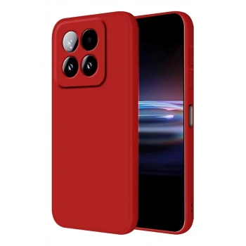 Xiaomi Mi 15T Uyumlu First Silikon - Kırmızı