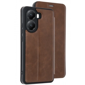 Xiaomi Poco X7 Pro Uyumlu Kılıf Flip Cover - Taba