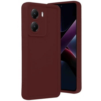 Xiaomi Poco X7 Pro Uyumlu Viera Silikon - Bordo