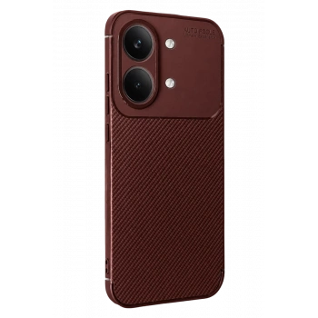 Xiaomi Poco X8 Pro Max Uyumlu Auto Focus Karbon Kapak - Bordo