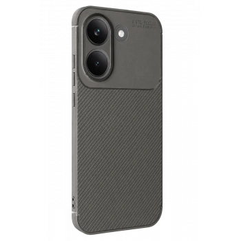 Xiaomi Poco X8 Pro Uyumlu Auto Focus Karbon Kapak - Gri