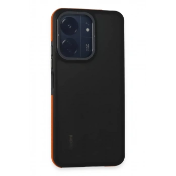 Xiaomi Redmi 13C Uyumlu Harvel Kapak - Turuncu