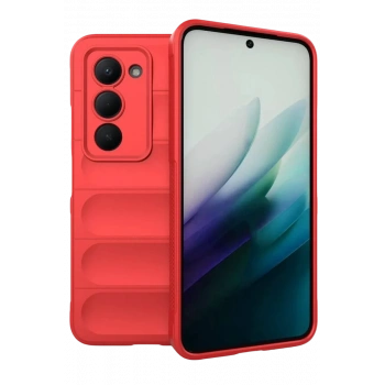Xiaomi Redmi 15 4G Uyumlu Optimum Silikon - Kırmızı