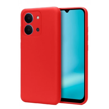 Xiaomi Redmi 15C 4G Uyumlu First Silikon - Kırmızı