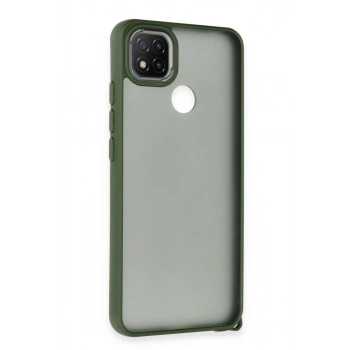 Xiaomi Redmi 9C Uyumlu Kılıf Elegant Kapak - Yeşil