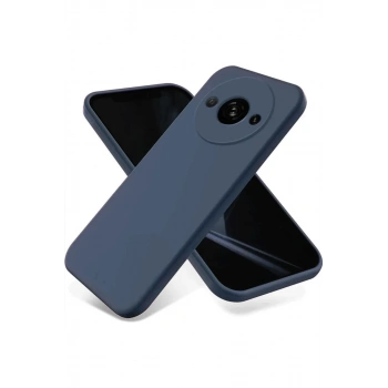 Xiaomi Redmi A3 4G Uyumlu Kılıf First Silikon - Lacivert