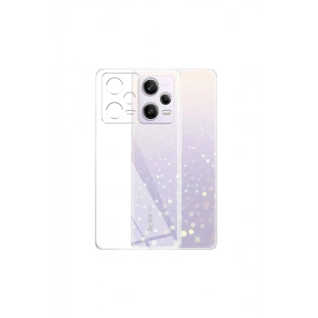 Xiaomi Redmi Note 12 5G Uyumlu Kılıf Lüx Şeffaf Silikon