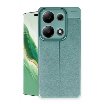 Xiaomi Redmi Note 13 Pro 4G Kılıf Auto Focus Kapak - Koyu Yeşil