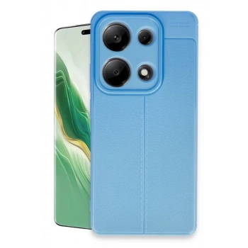 Xiaomi Redmi Note 13 Pro 4G Uyumlu Kılıf Auto Focus Kapak - Mavi