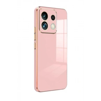 Xiaomi Redmi Note 13 Pro 5G Uyumlu Kılıf Volet Silikon - Pembe