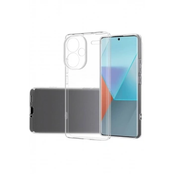 Xiaomi Redmi Note 13 Pro Plus Uyumlu Kılıf Lüx Şeffaf Silikon