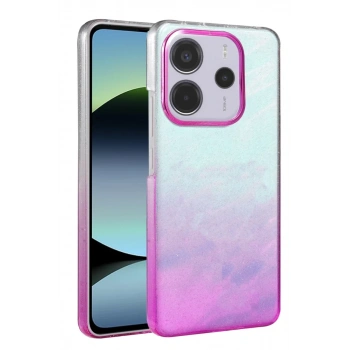 Xiaomi Redmi Note 14 4G Uyumlu Glossy Kapak - Mor
