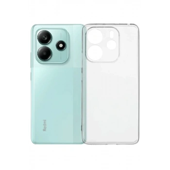 Xiaomi Redmi Note 14 4G Uyumlu Kılıf Lüx Şeffaf Silikon