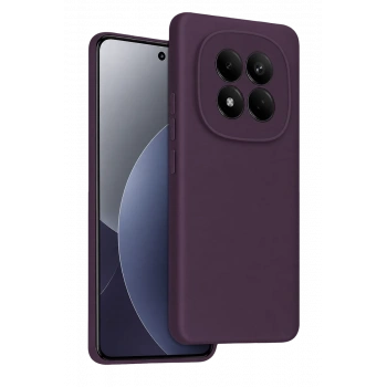 Xiaomi Redmi Note 15 4G Uyumlu First Silikon - Mürdüm