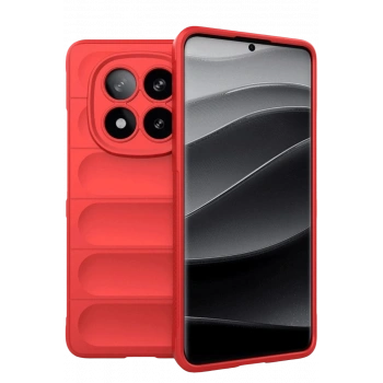 Xiaomi Redmi Note 15 4G Uyumlu Optimum Silikon - Kırmızı