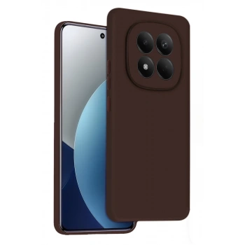 Xiaomi Redmi Note 15 Pro 4G Uyumlu First Silikon - Kahverengi