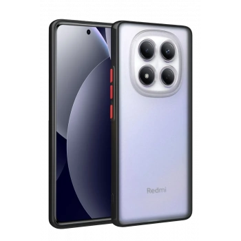 Xiaomi Redmi Note 15 Pro 4G Uyumlu Montreal Silikon Kapak - Siyah