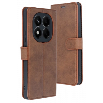 Xiaomi Redmi Note 15 Pro 4G Uyumlu Trend S Plus Kapaklı Kılıf - Taba