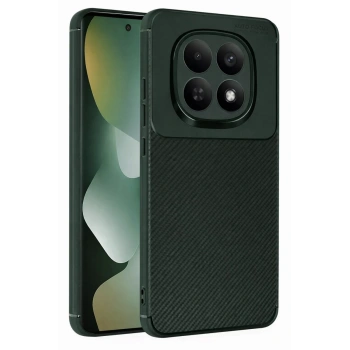 Xiaomi Redmi Note 15 Pro 5G Auto Focus Karbon Kapak - Koyu Yeşil