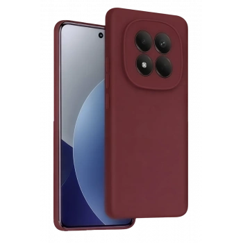 Xiaomi Redmi Note 15 Pro 5G Uyumlu First Silikon - Bordo