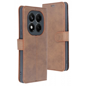 Xiaomi Redmi Note 15 Pro 5G Uyumlu Trend S Plus Kapaklı Kılıf - Taba