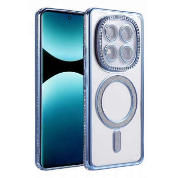 Xiaomi Redmi Note 15 Pro Plus 5G Joke Simli Magneticsafe Kılıf - Mavi