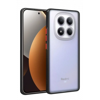 Xiaomi Redmi Note 15 Pro Plus 5G Uyumlu Montreal Silikon Kapak - Siyah