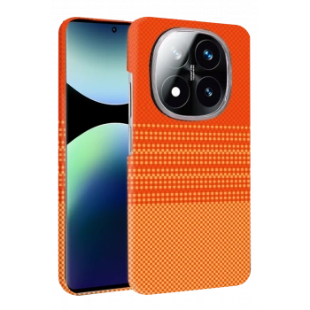 Xiaomi Redmi Note 15 Pro Plus 5G Uyumlu Vega Magsafe Kapak - Turuncu