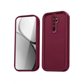 Xiaomi Redmi Note 8 Pro Uyumlu Kılıf Viera Silikon - Bordo