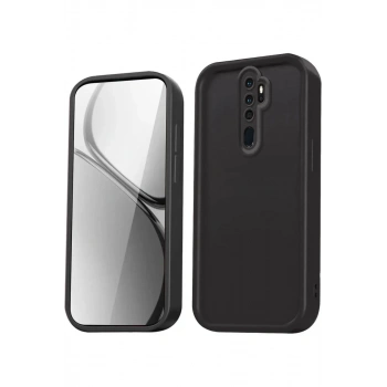 Xiaomi Redmi Note 8 Pro Uyumlu Kılıf Viera Silikon - Siyah