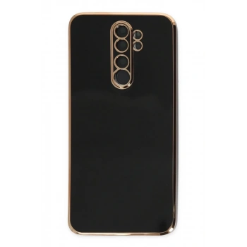 Xiaomi Redmi Note 8 Pro Uyumlu Kılıf Volet Silikon - Siyah