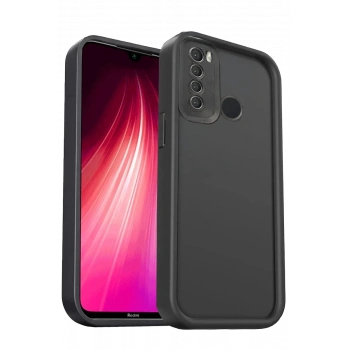 Xiaomi Redmi Note 8 Uyumlu Kılıf Viera Silikon - Siyah