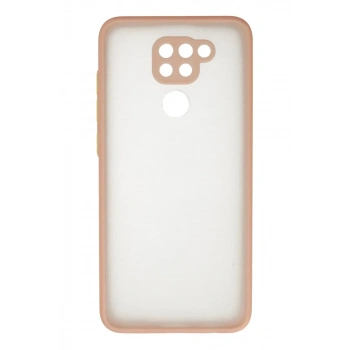 Xiaomi Redmi Note 9 Uyumlu Kılıf Montreal Silikon Kapak - Pembe