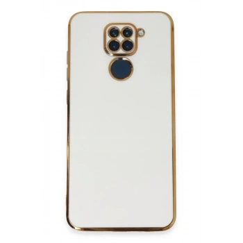 Xiaomi Redmi Note 9 Uyumlu Kılıf Volet Silikon - Beyaz