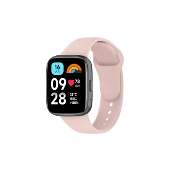 Xiaomi Redmi Watch 3 Active Klasik Kordon - Pudra