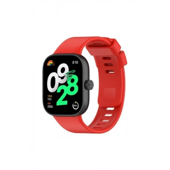 Xiaomi Redmi Watch 4 Klasik Kordon - Kırmızı
