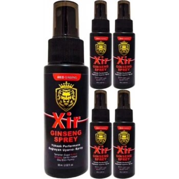 Xir 60 ml Erkeğe Özel Karışım 5 Adet 3xeffect Sprey