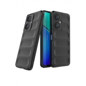 Vivo Y27 Kılıf Optimum Silikon - Siyah