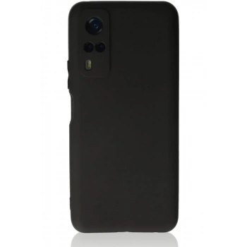 Vivo Y53S Kılıf First Silikon - Siyah